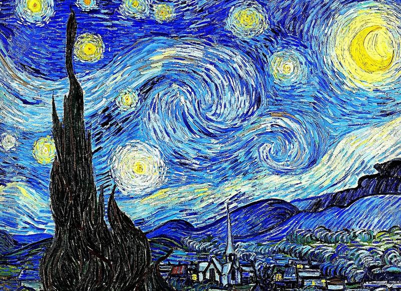 The Starry Night Painting